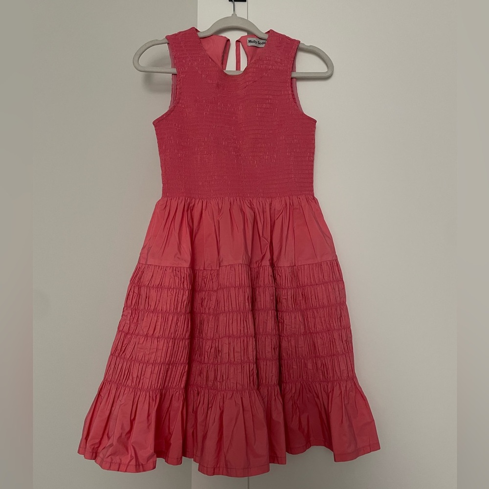MOLLY GODDARD Pink Mini Dress